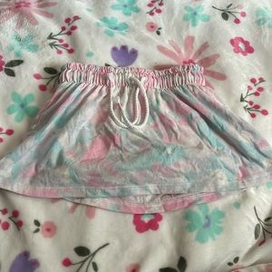 Cat & Jack pink, white and blue skorts